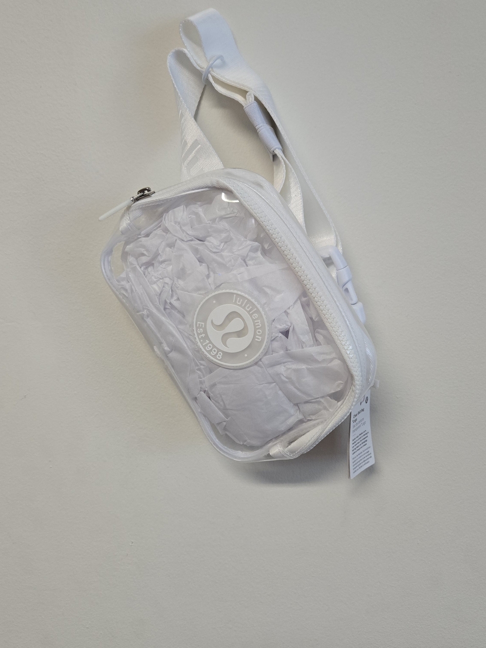 lululemon athletica White Clear Crossbody Belt Bag